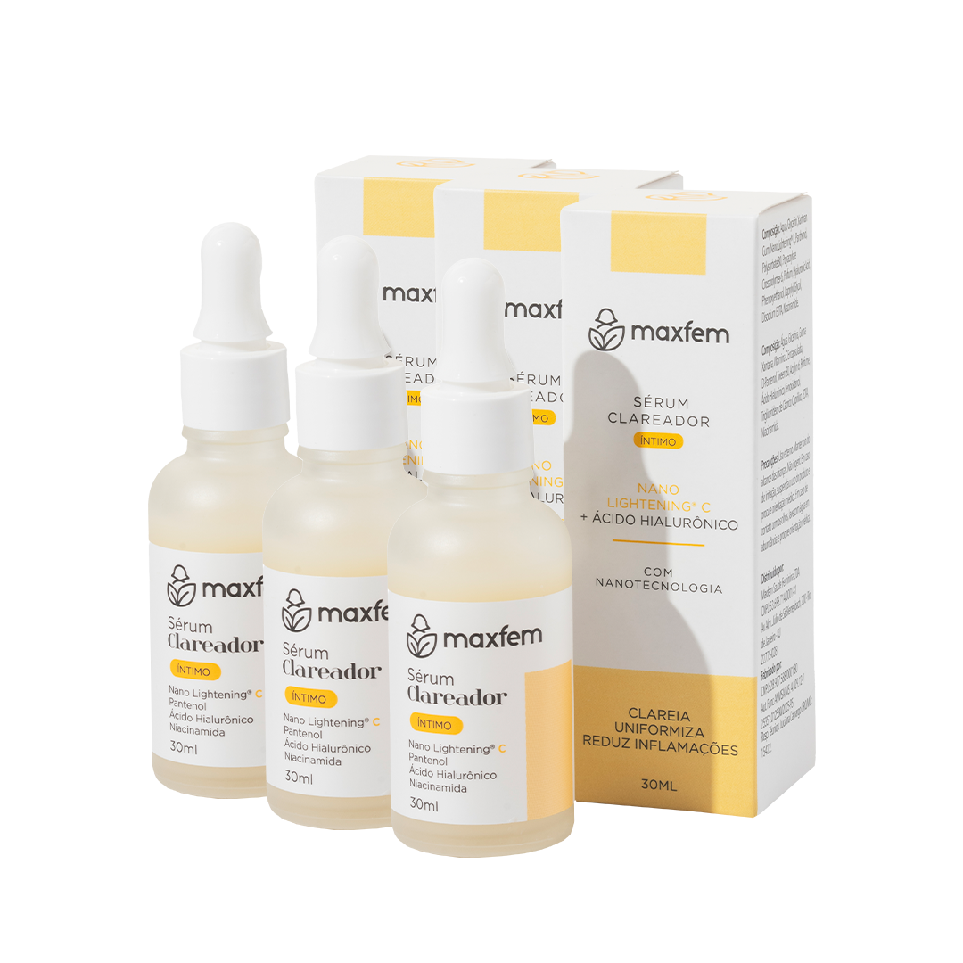 Kit Sérum Clareador Íntimo Maxfem